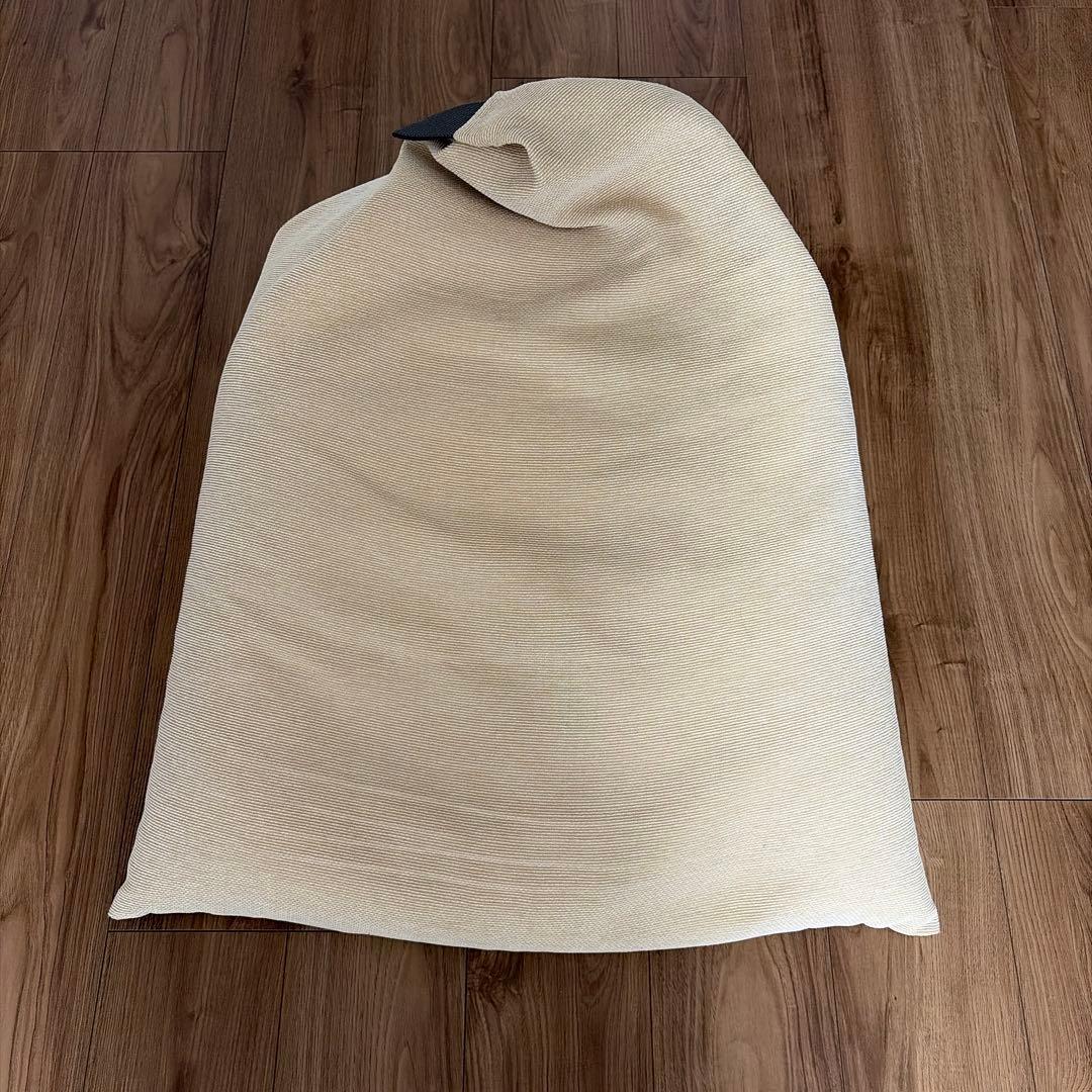 ビーズクッション tetra シェニール レギュラー ミルクティー 大東寝具工業