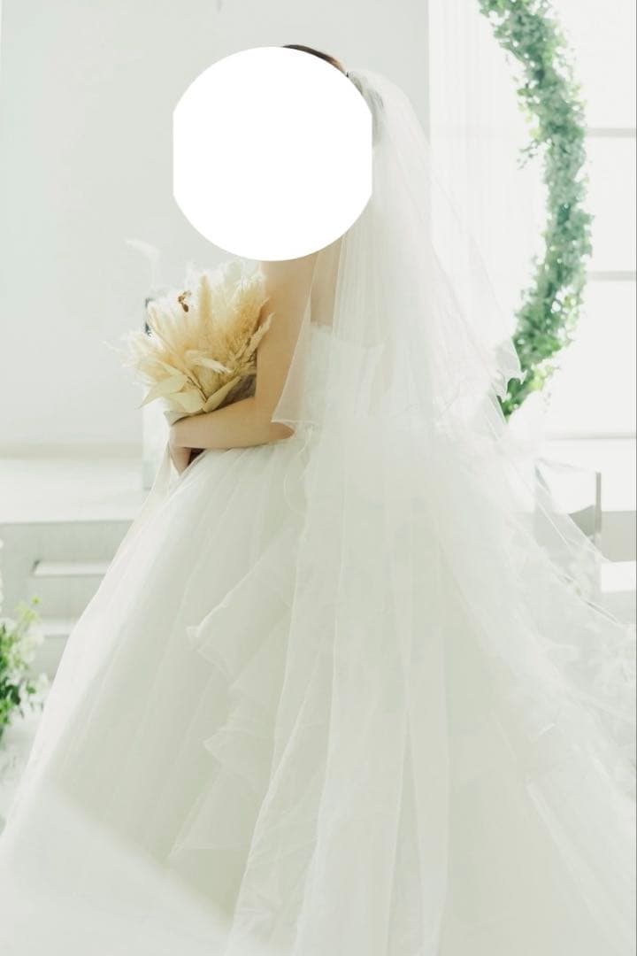 NICOLE ウェディングドレス 9号 ベールグローブセット