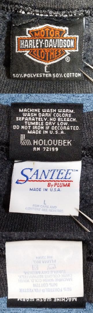 古着 ハーレー・ダビッドソン『Chrome Sweet Chrome』【L】