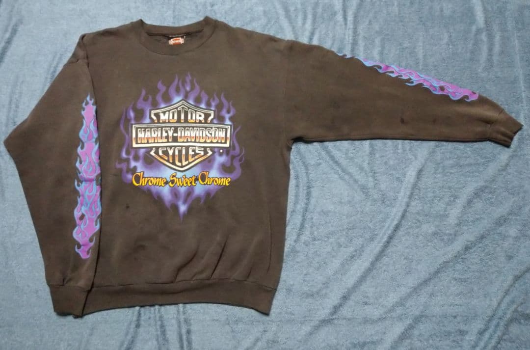 古着 ハーレー・ダビッドソン『Chrome Sweet Chrome』【L】