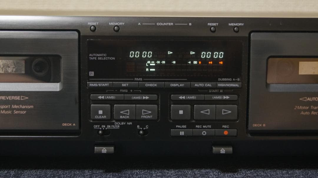 ソニー　カセットデッキ　TC-WE505 整備動作品