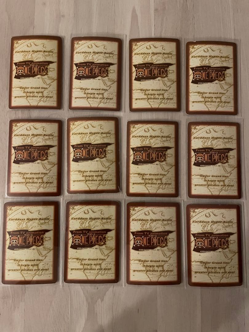 ワンピース ハイパーバトル　カードダス　まとめ売り　C01ルフィ含む42枚