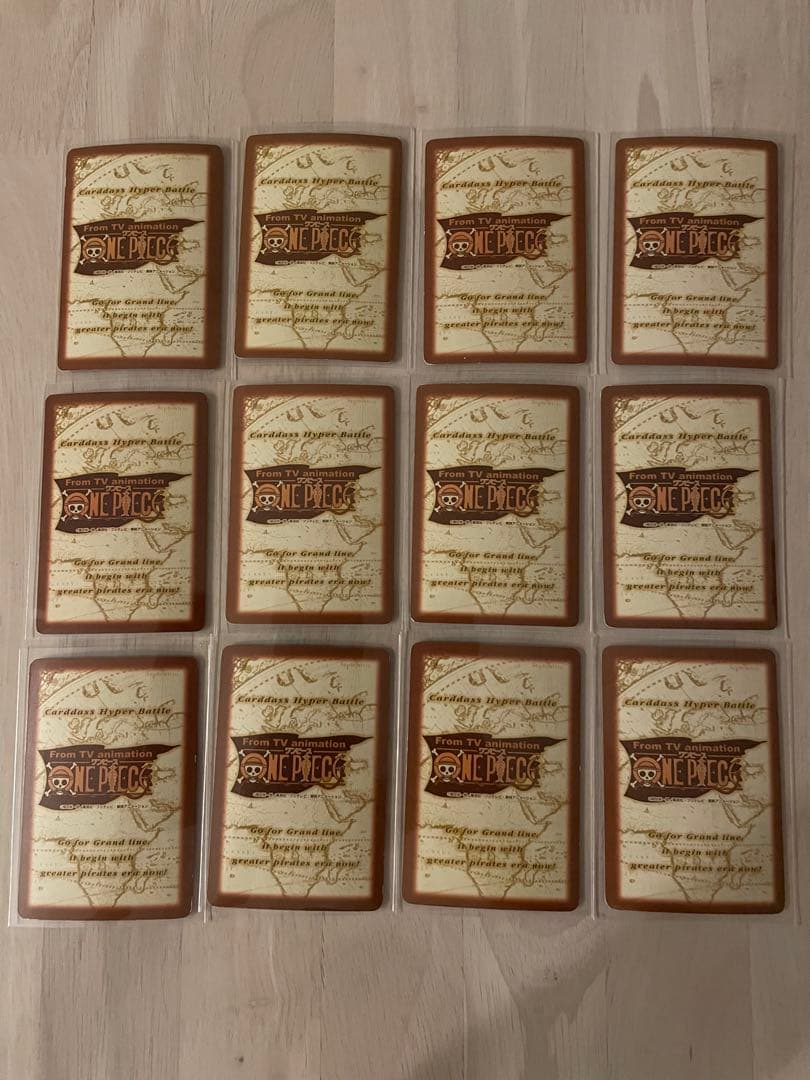 ワンピース ハイパーバトル　カードダス　まとめ売り　C01ルフィ含む42枚