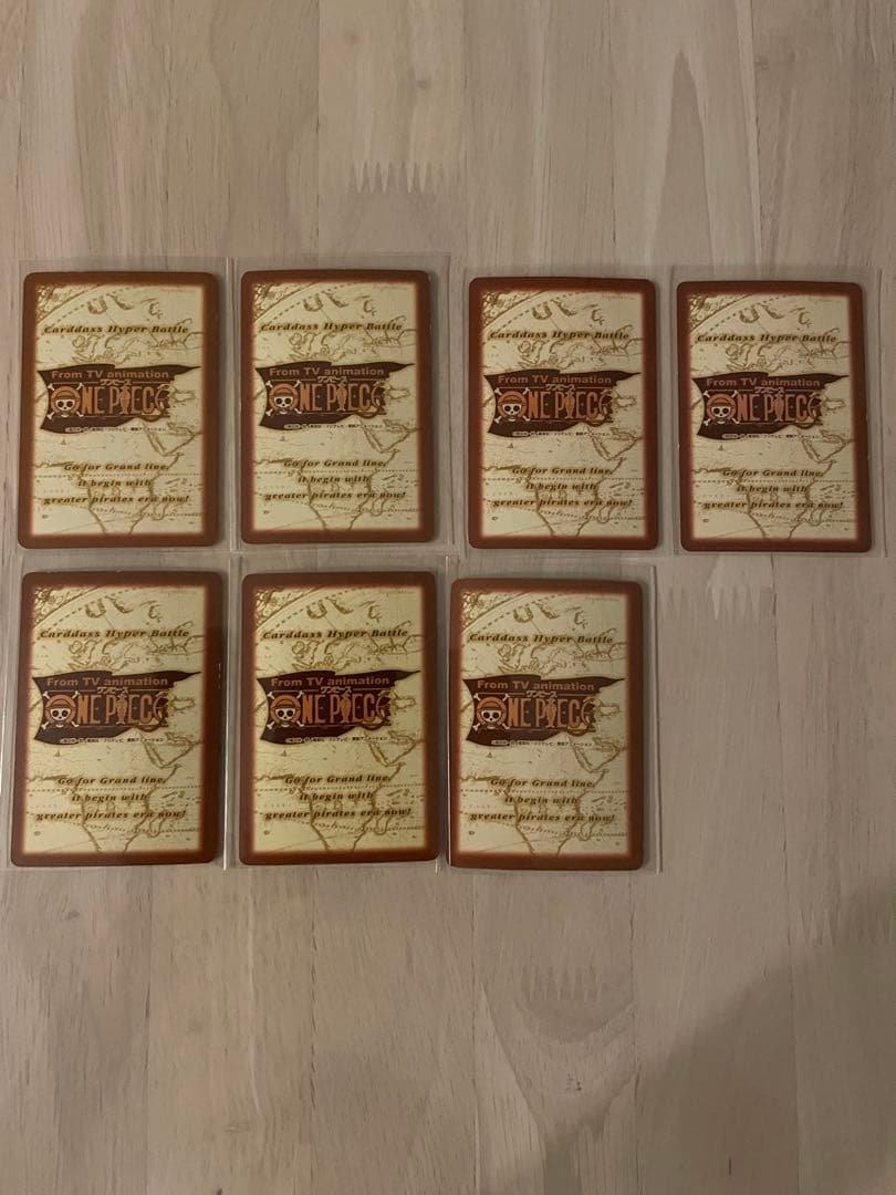 ワンピース ハイパーバトル　カードダス　まとめ売り　C01ルフィ含む42枚