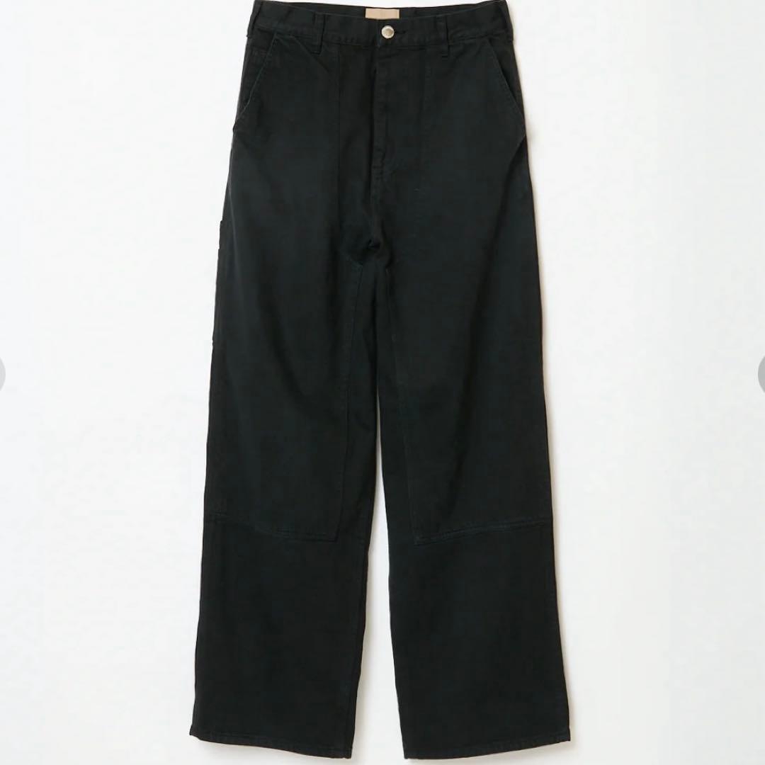SHISHIKUI シシクイ　Painter pants BLACK