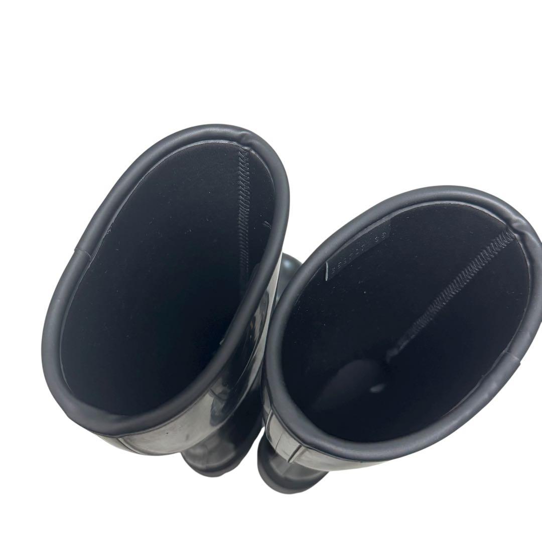 美品　箱あり　GUCCI グッチ　レインブーツ　ホースビット　金具　厚底　36