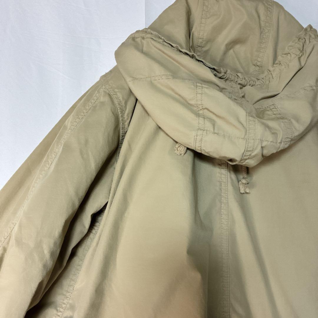 【美品】AVIREX M-51 タイプ モッズコート L サンドカラー