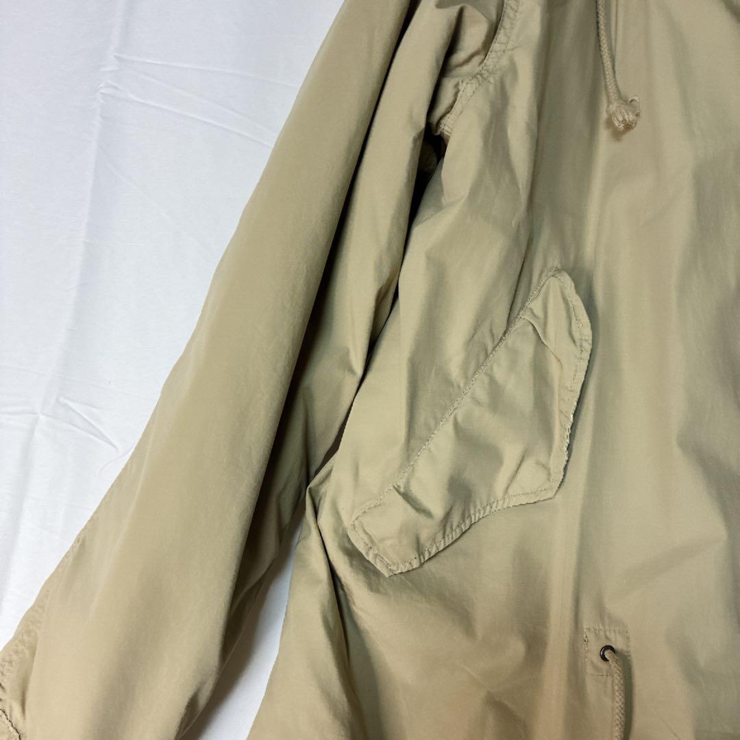 【美品】AVIREX M-51 タイプ モッズコート L サンドカラー