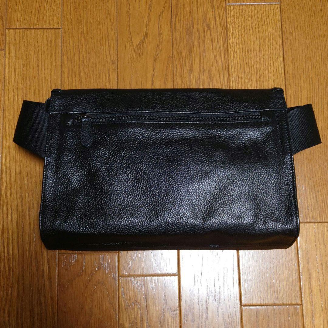 ear PAPILLONNER イアパピヨネ ワイドテープショルダーバッグ 黒