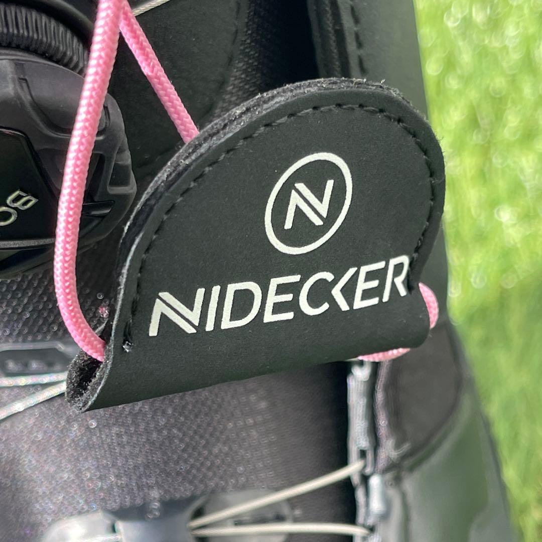 希少美品　ナイデッカー　レディース　スノボブーツ　オニキス　24.0cm