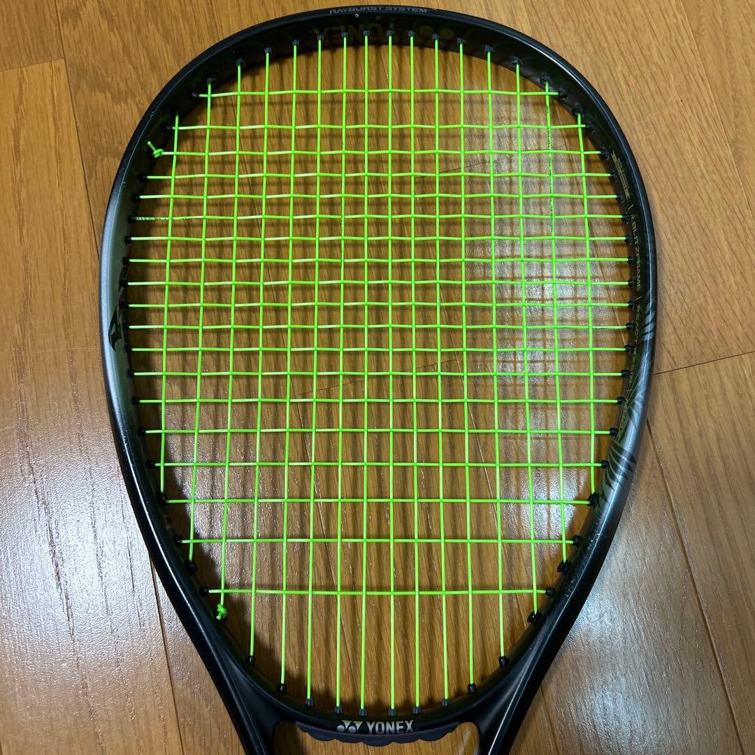 【美品】YONEXソフトテニスラケット ボルトレイジ8s グリップサイズUL1