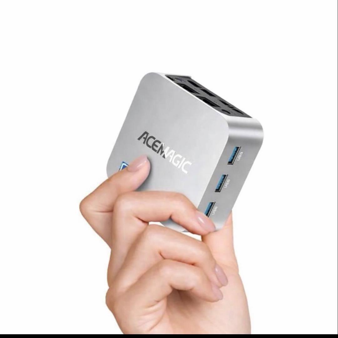 Acemagicミニpc n100 12GB＋256GB SSD
