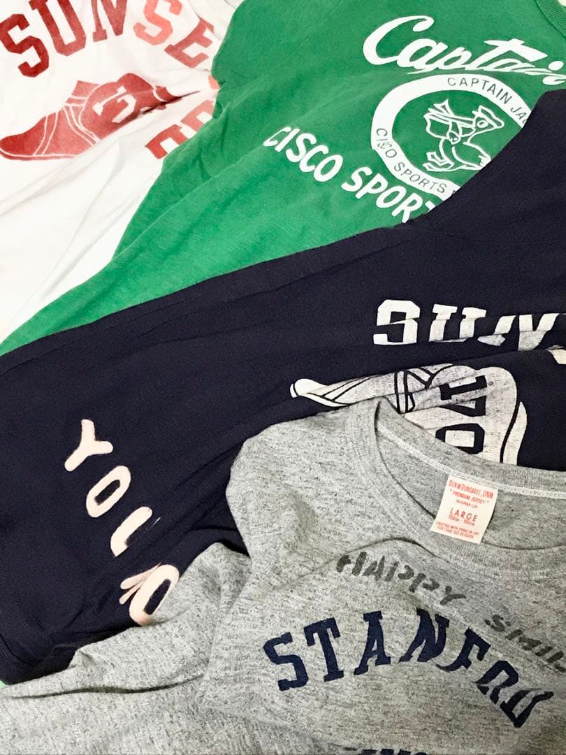 ★未使用★ デニムダンガリー ビンテージTシャツ ４枚セット