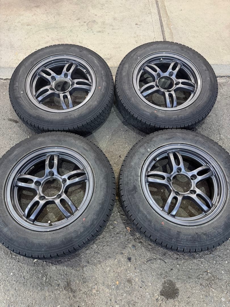 セ*ノ様 175/80R16 スタッドレスタイヤ　ホイールセット　ジムニー