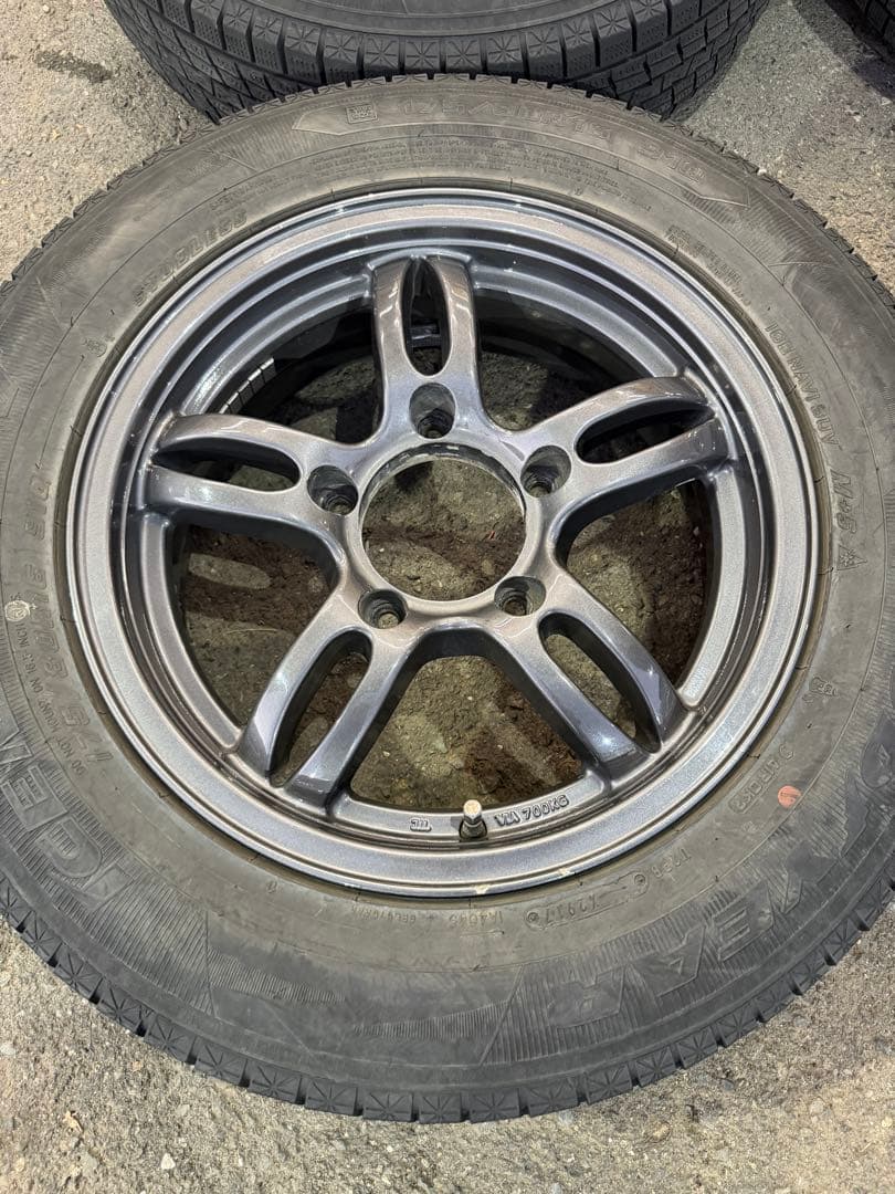 セ*ノ様 175/80R16 スタッドレスタイヤ　ホイールセット　ジムニー