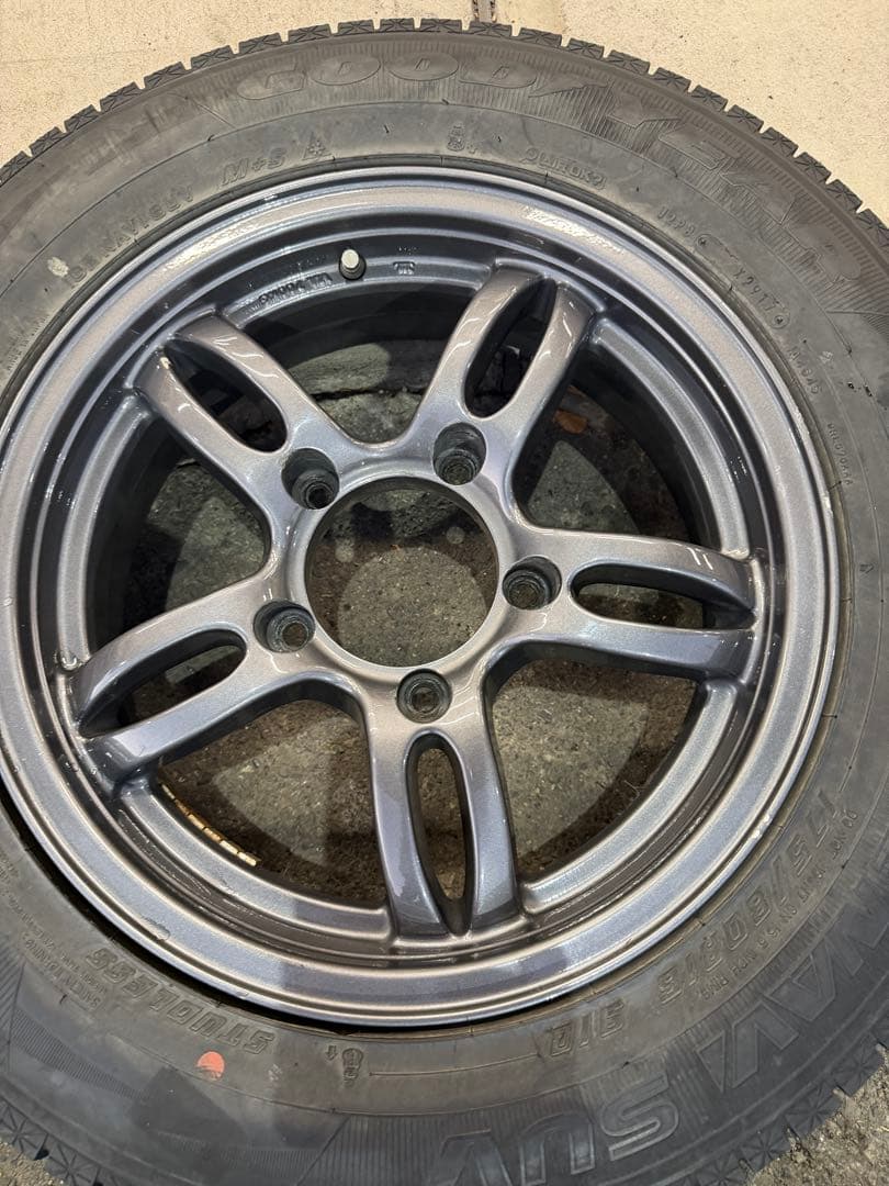 セ*ノ様 175/80R16 スタッドレスタイヤ　ホイールセット　ジムニー