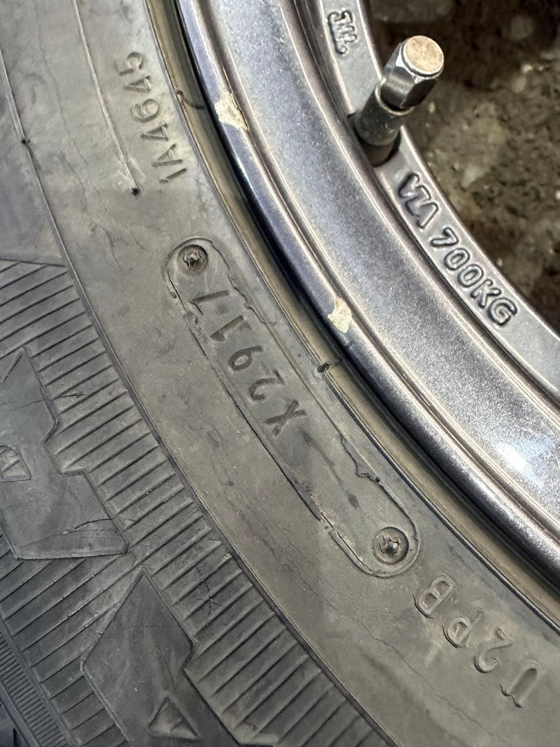 セ*ノ様 175/80R16 スタッドレスタイヤ　ホイールセット　ジムニー