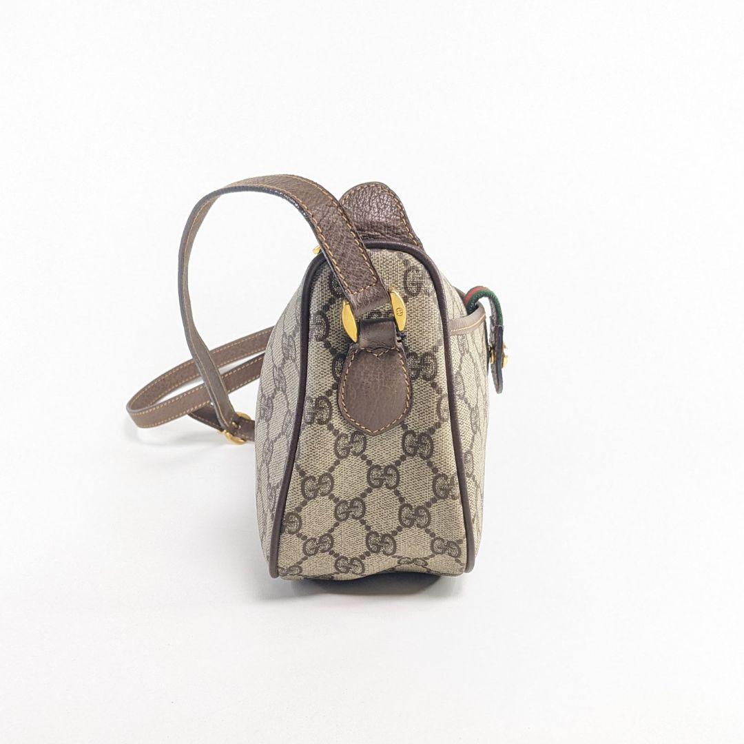 グッチ　ショルダーバッグ　GGスプリーム　シェリーライン　インターロッキング