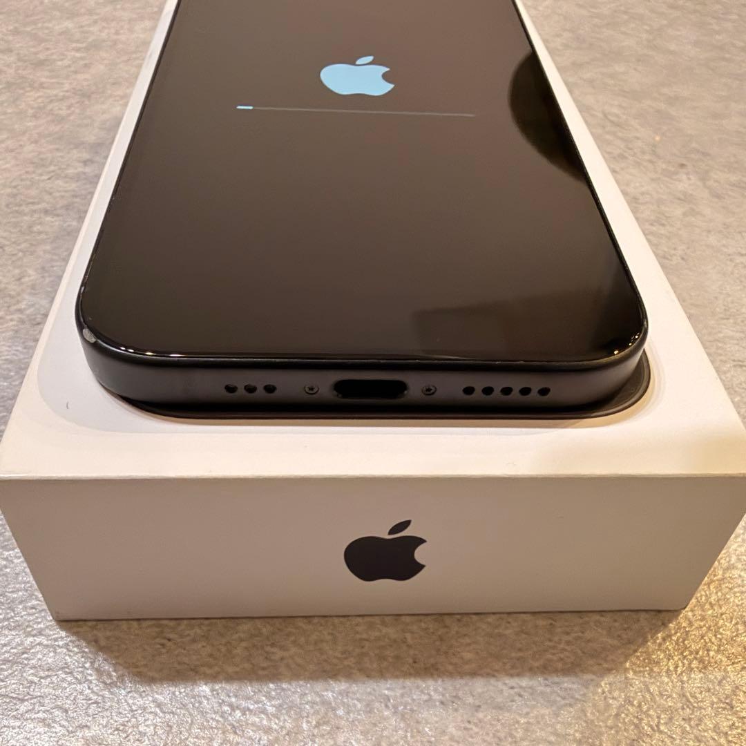 iPhone 15 SIMフリー ブラック 128GB 値引き不可