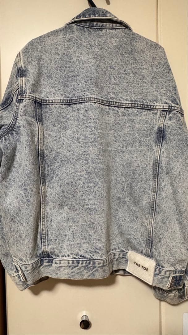 THE TOE デニムジャケット　ブルー　Sサイズ