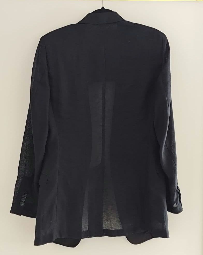 【年末セール】DOLCE&GABBANA ブラック テーラードジャケット 44