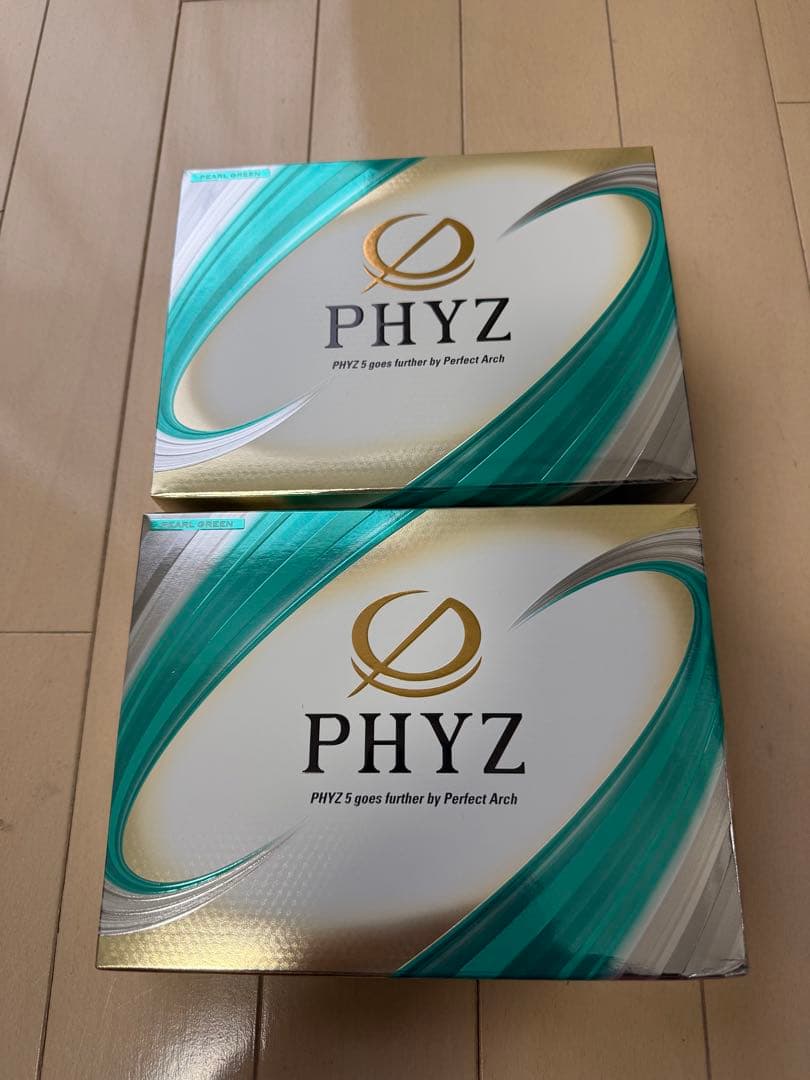 PHYZ 5 ファイズ ゴルフボール パールグリーン　2箱24個入り 新品