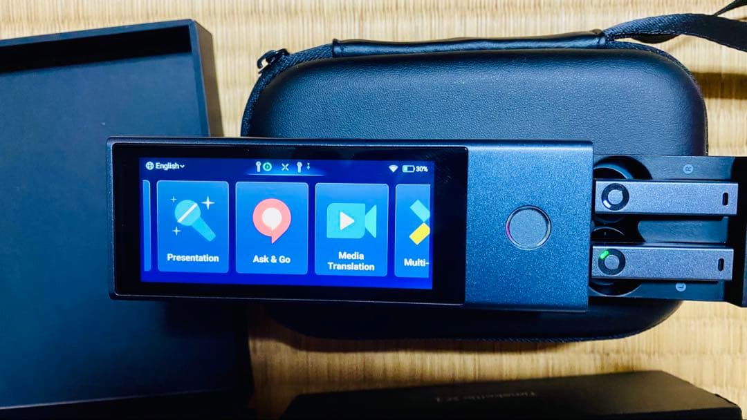 Timekettle X1 翻訳イヤホン 音声翻訳機 二台に通話翻訳 同時通訳