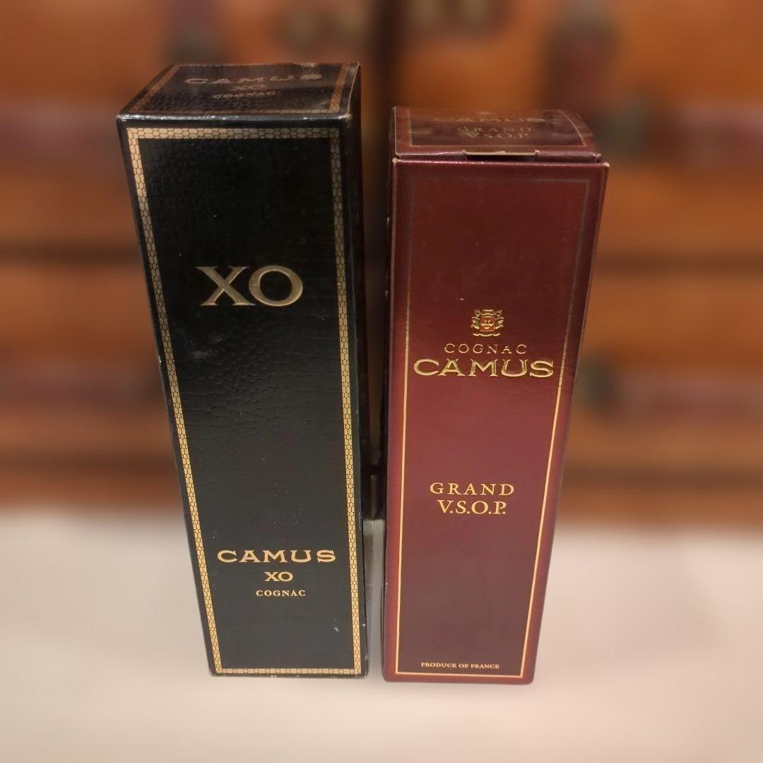 未開封 CAMUS XO GRAND VSOP COGNAC 2本 ブランデー
