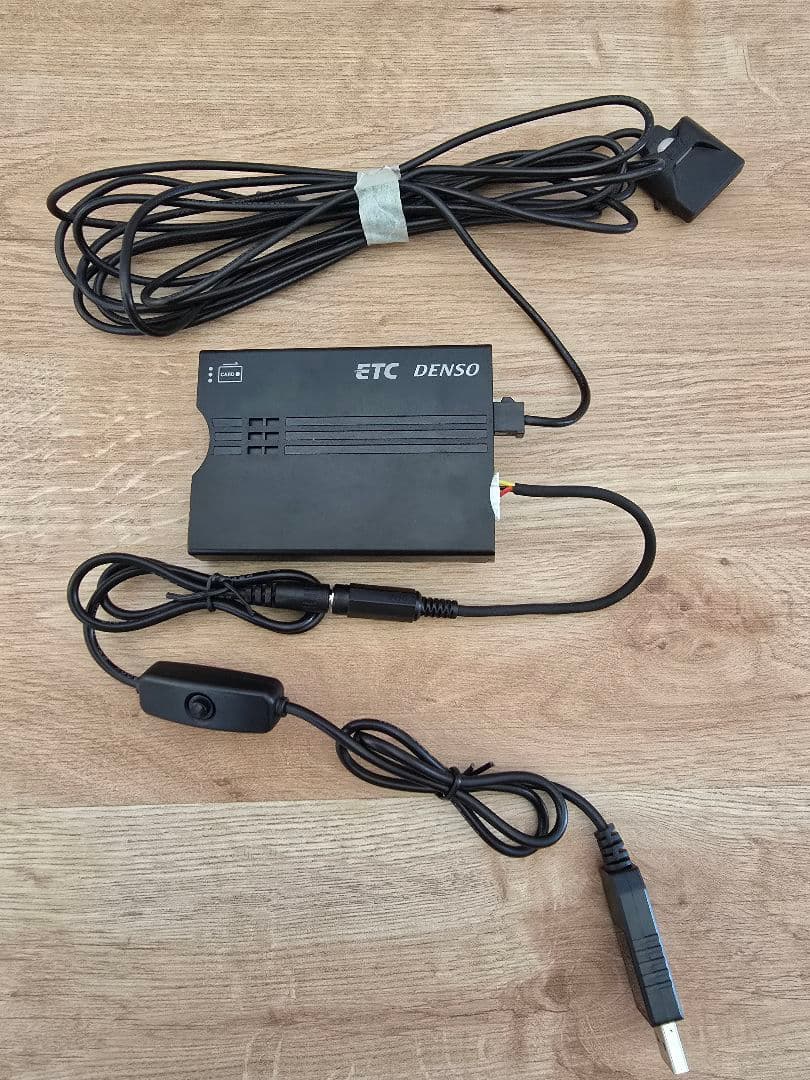 USB配線(スイッチ付）2030年以降も使用可　ETC　軽自動車登録