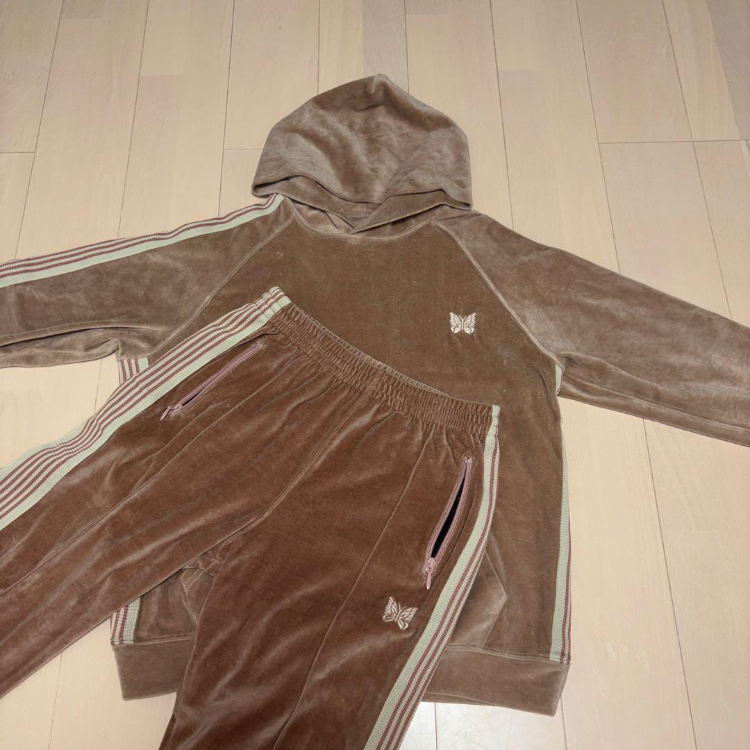 needles ベロアセットアップ 即日発送