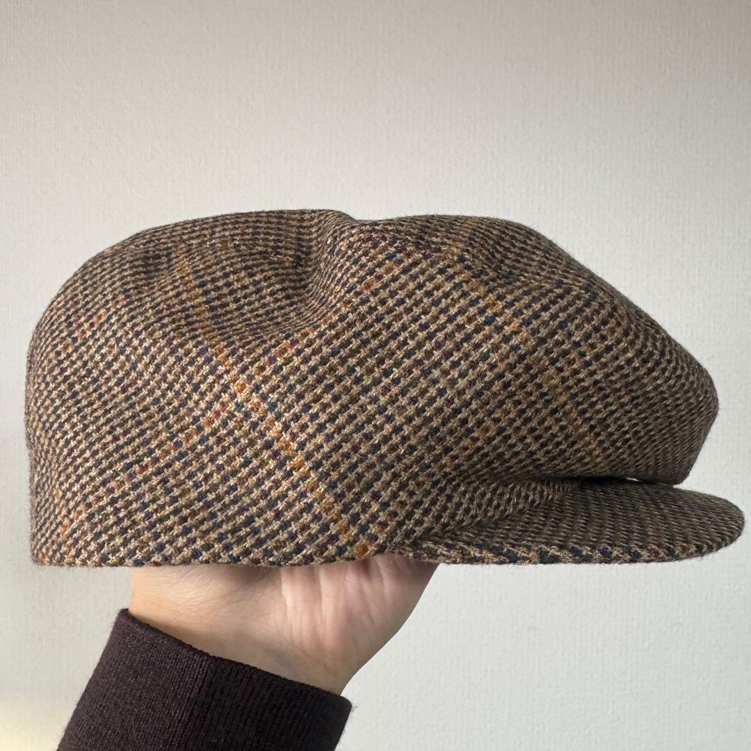 DOLCE&GABBANA チェック柄キャスケット サイズ58