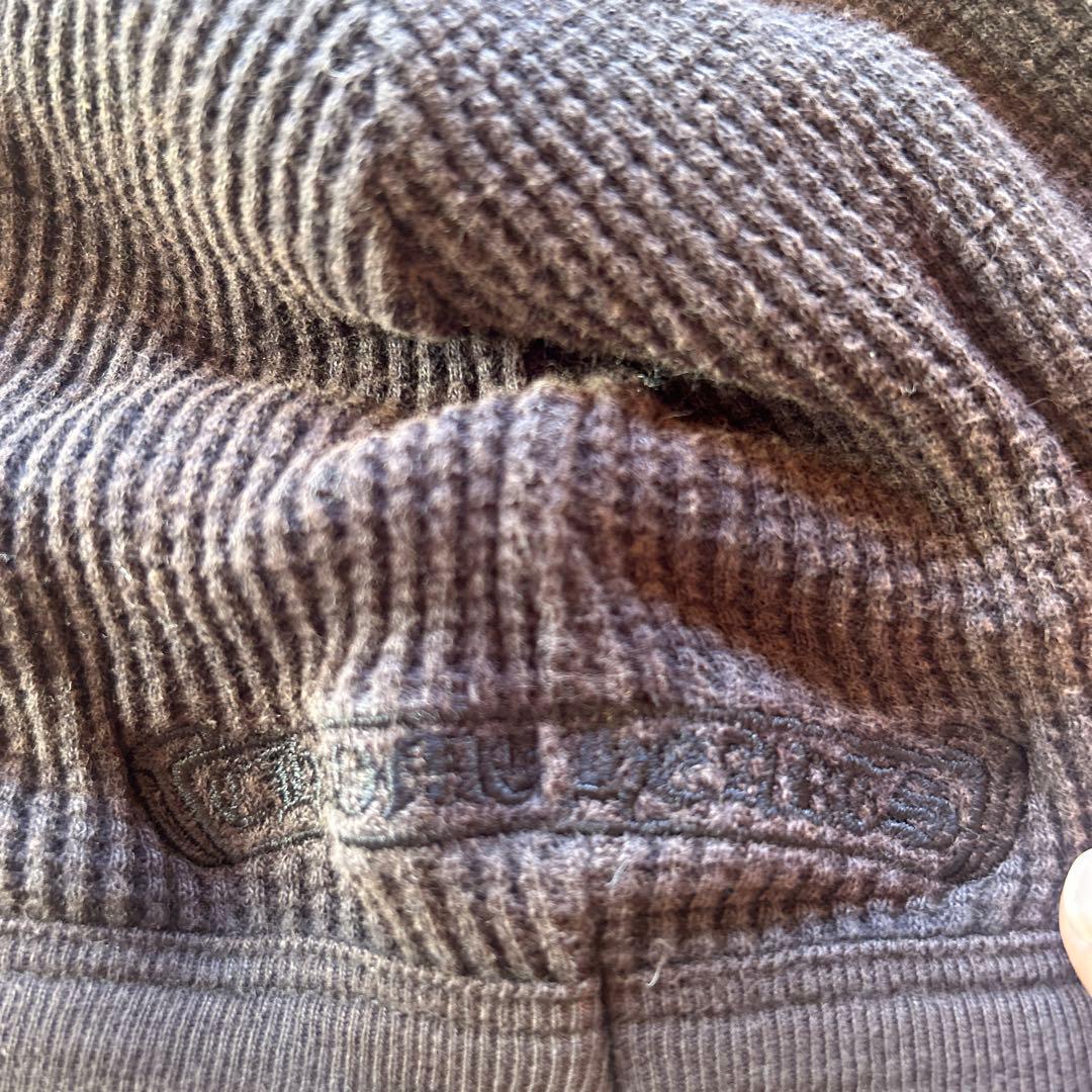 クロムハーツ ニット帽 刺繍ロゴ付き