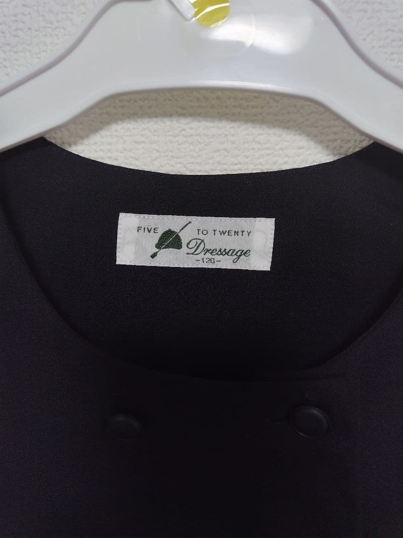 【小学受験】濃紺ドレッサージュセットアップ＋ブラウス3点完結セット