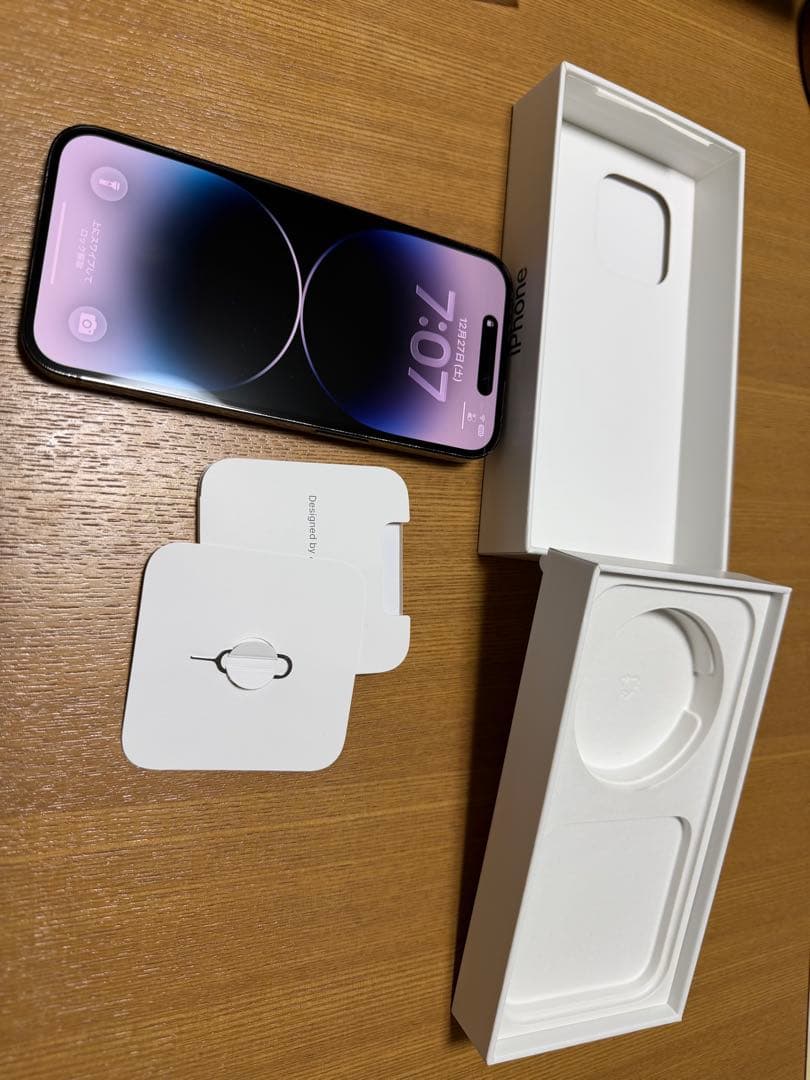 iPhone14Pro 512GB 背面割れあり