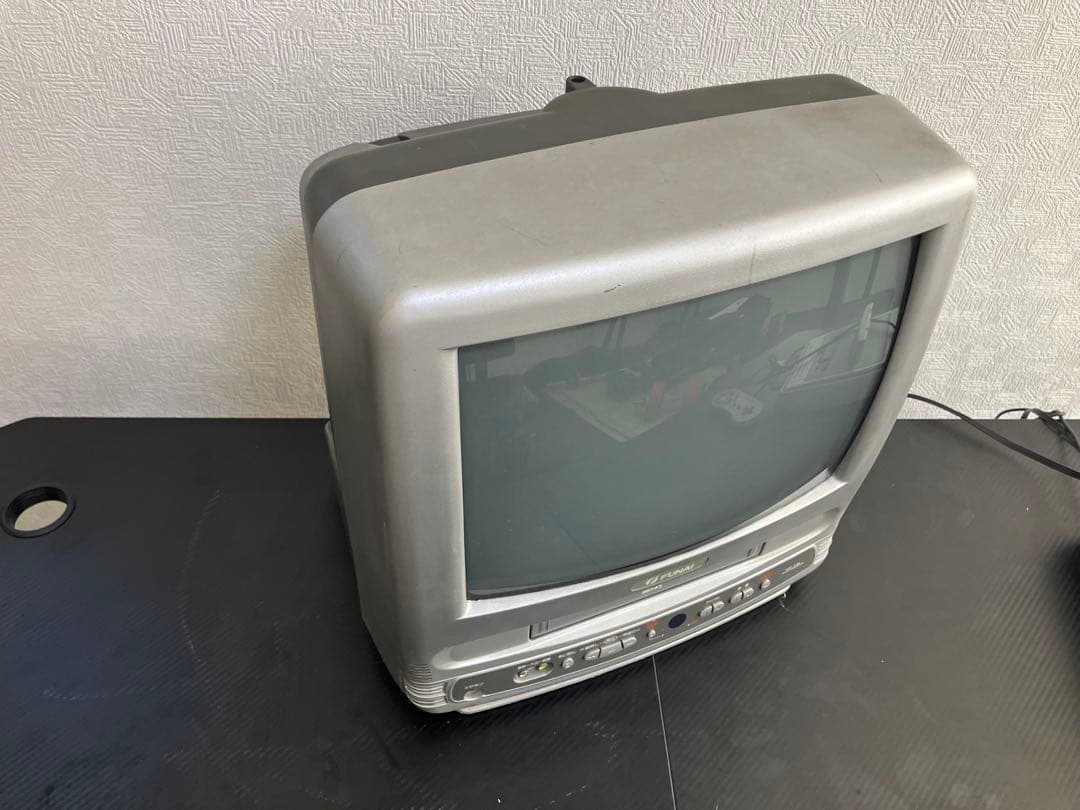 フナイ テレビデオ VC-14L (1999年製)スーパーファミコン動作確認済み