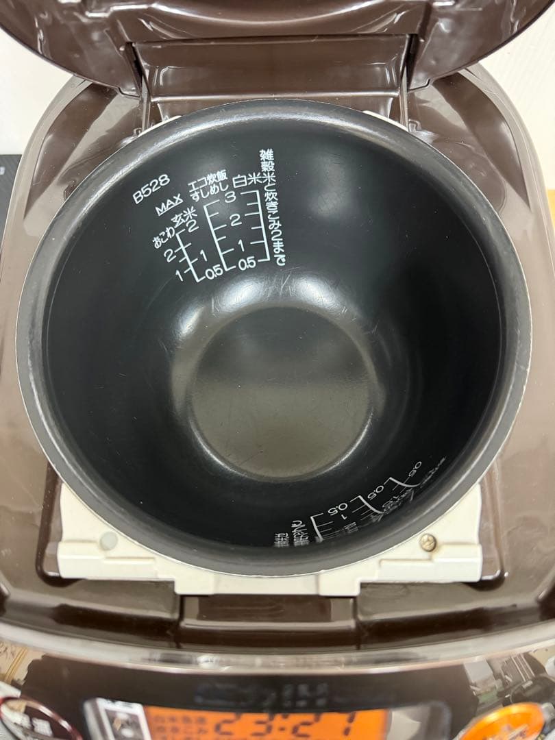 象印 圧力IH炊飯器 NP-RM05 ブラウン 3合炊き 動作品 2021年製