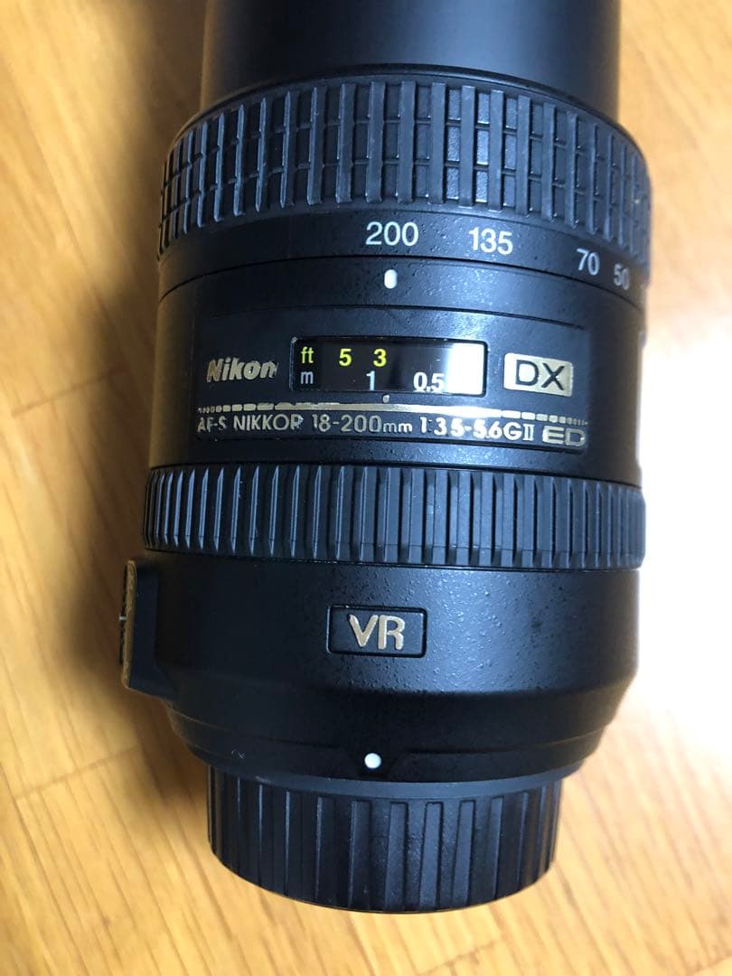 Nikon 18-200mmf3.5-5.6GⅡED VR レンズ 保護・PL付