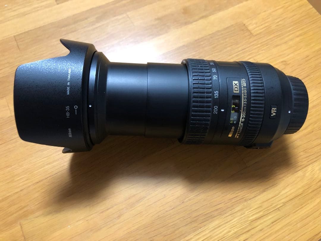 Nikon 18-200mmf3.5-5.6GⅡED VR レンズ 保護・PL付