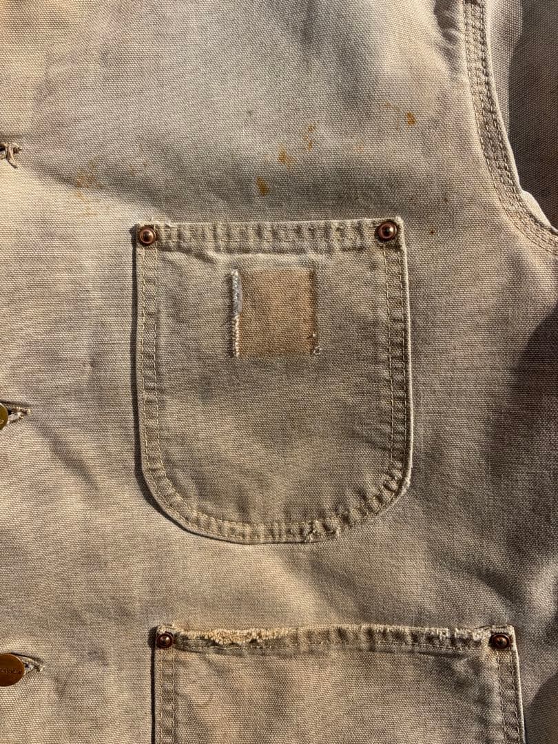 【短丈】カーハート チョアコート 40 M 襤褸 70s