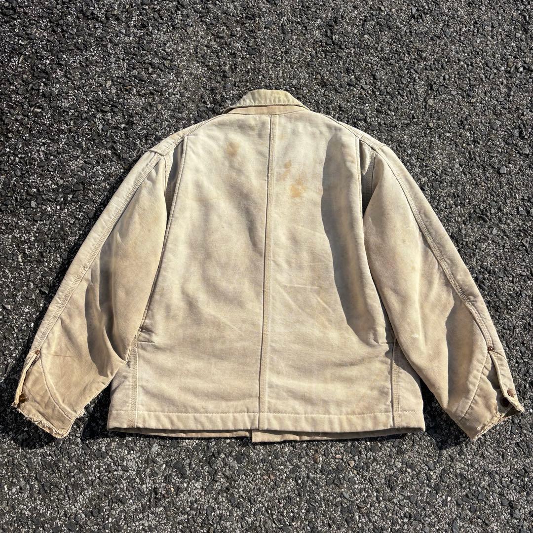 【短丈】カーハート チョアコート 40 M 襤褸 70s