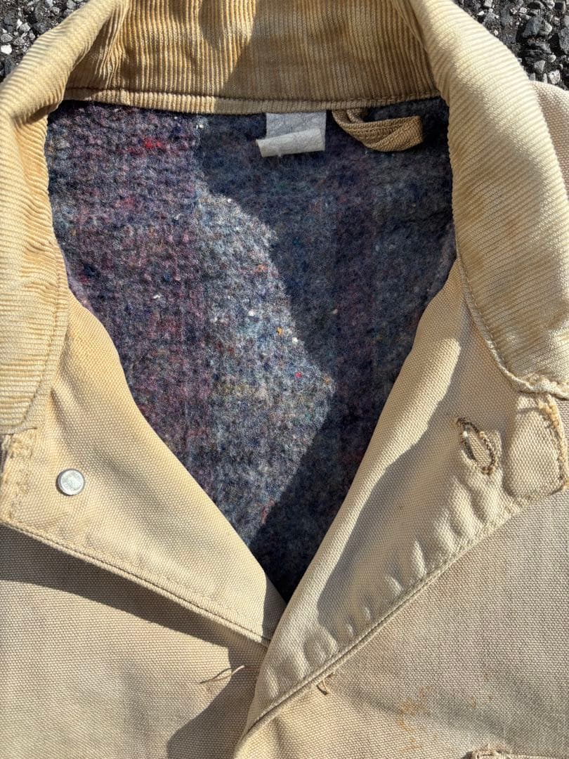 【短丈】カーハート チョアコート 40 M 襤褸 70s