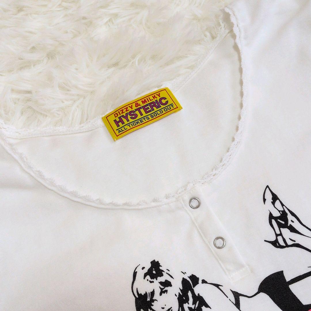 美品✨HYSTERIC GLAMOUR SWEET SOUNDSチビTシャツ　白