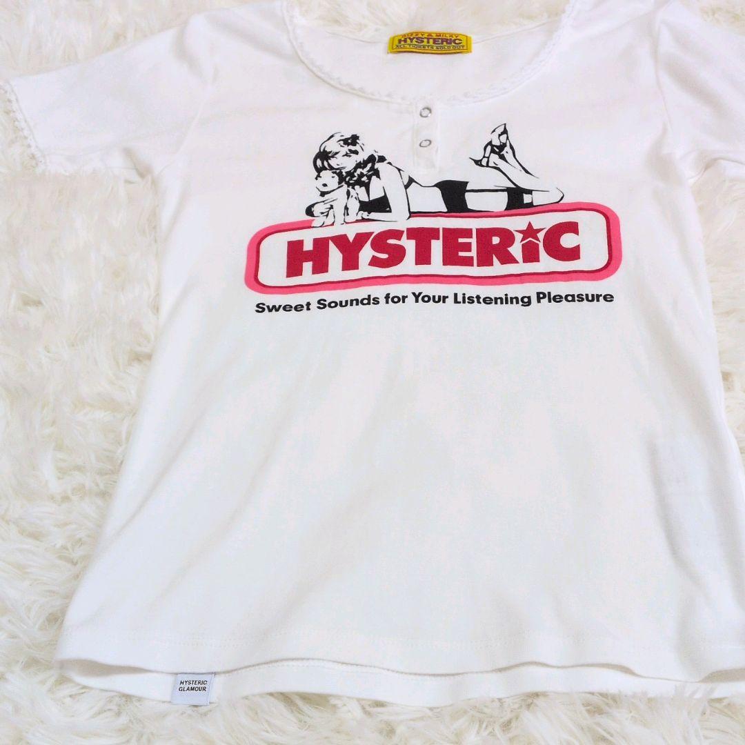 美品✨HYSTERIC GLAMOUR SWEET SOUNDSチビTシャツ　白