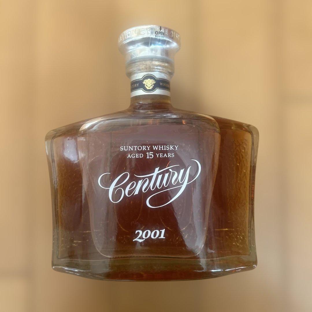 サントリーウイスキー センチュリー 15年 2001年製