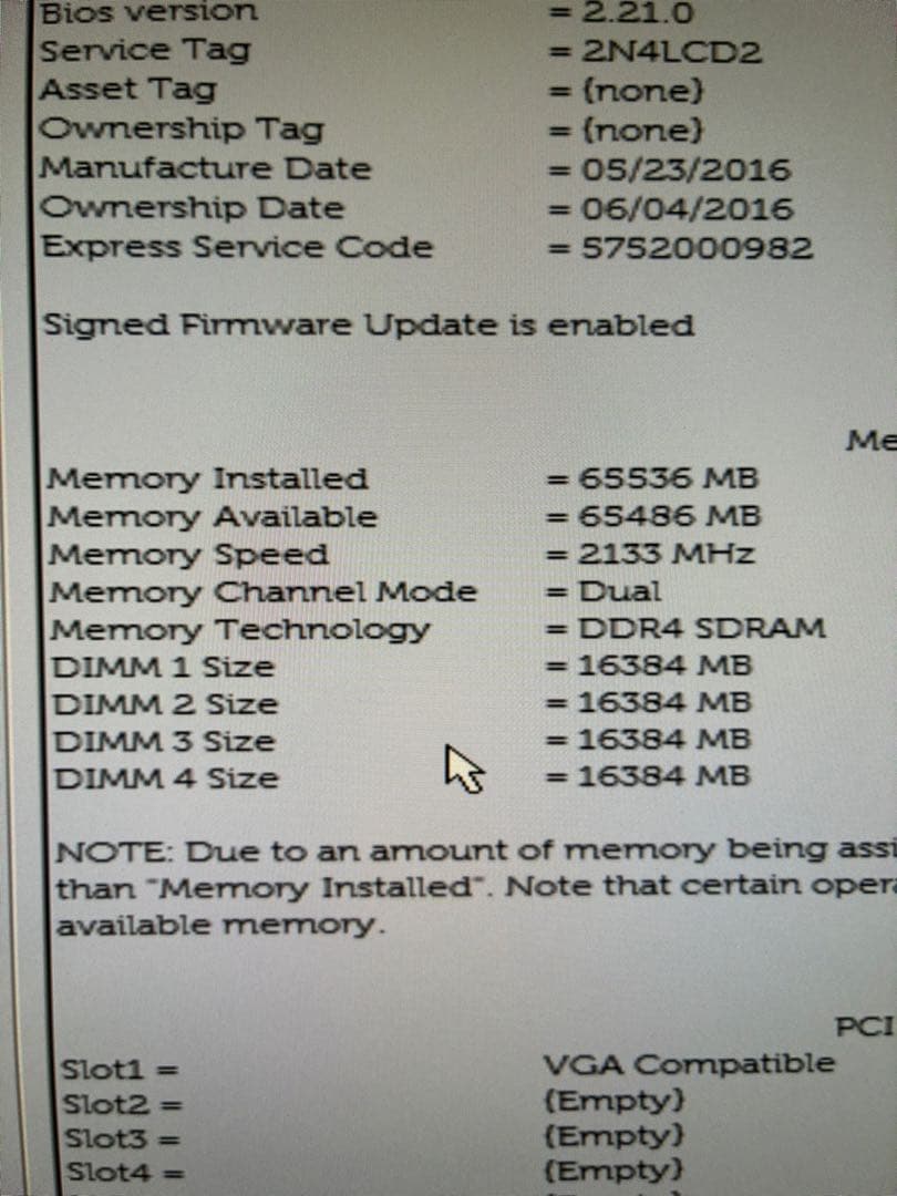 DELL Precision 3620 /64GB / ストレージなし