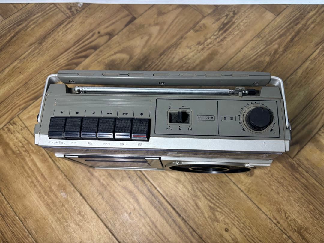 ◆通電OK◆SHARP◆ラジカセ◆GF-108M◆ラジオ◆カセットレコーダー