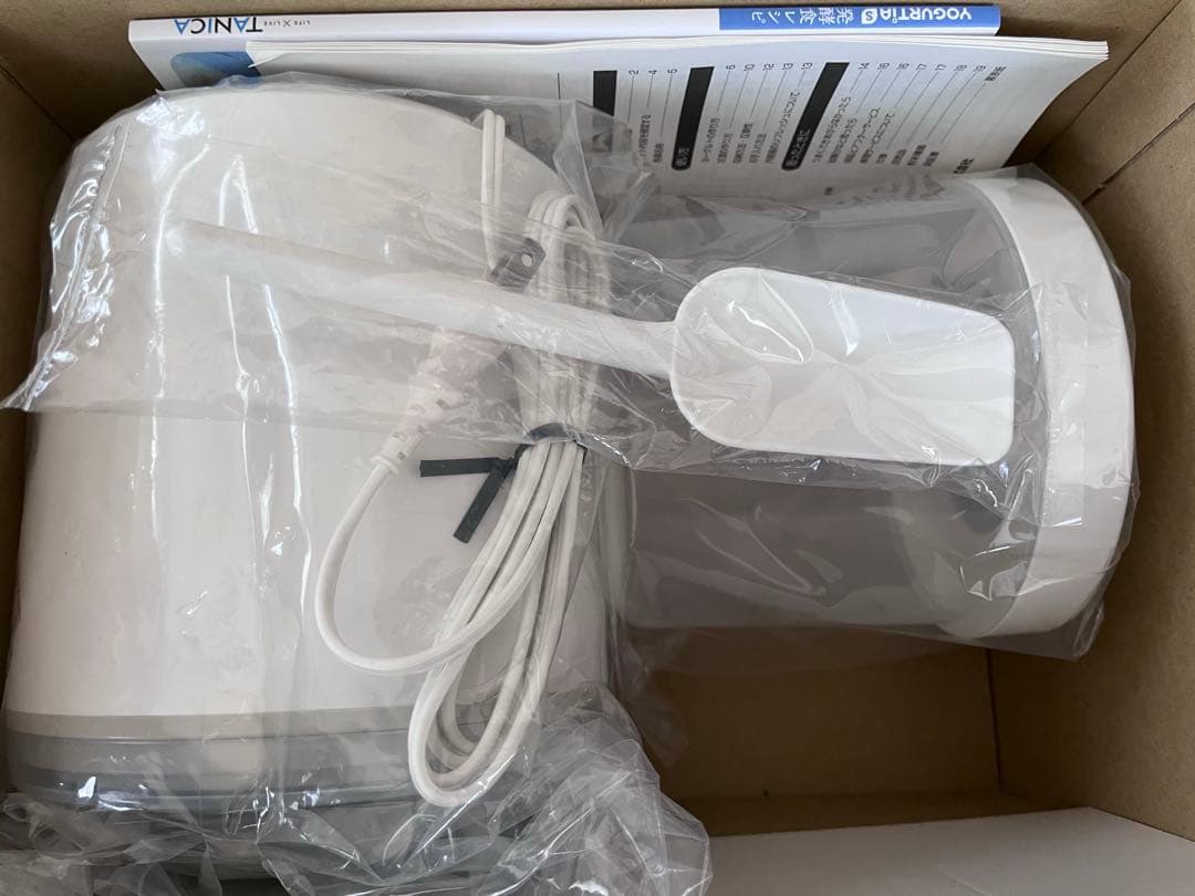 タニカ　YOGURTIA ヨーグルトメーカー 白