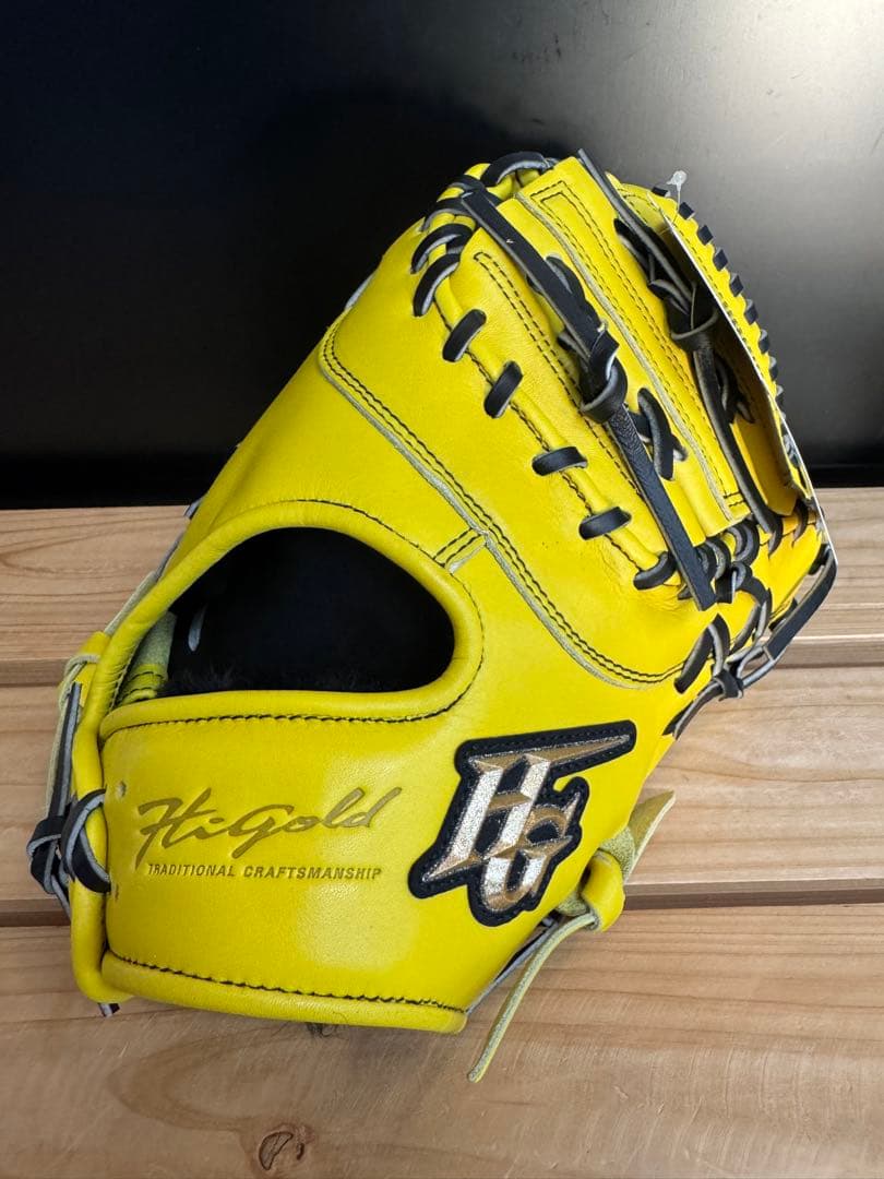 超高級品！ハイゴールド 一般軟式用グラブ 一塁手用 定価25,300円税込