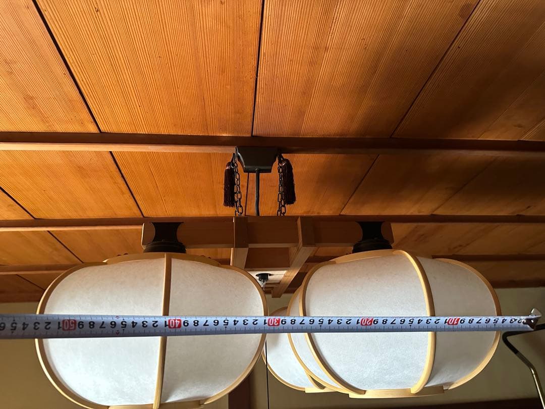 和風 4灯シーリングライト