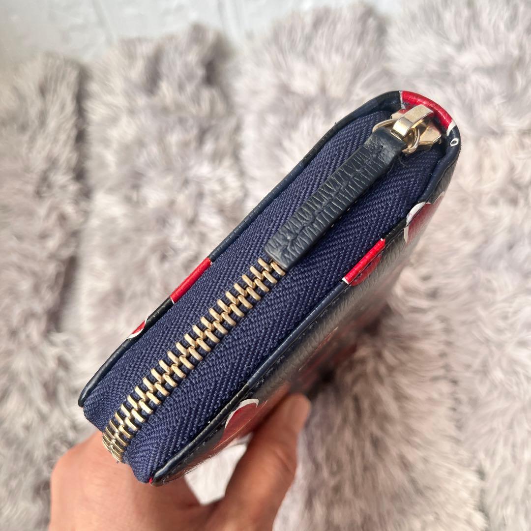 美品✨GUCCI ハートデザイン　ラウンドファスナー　インターロッキング　長財布